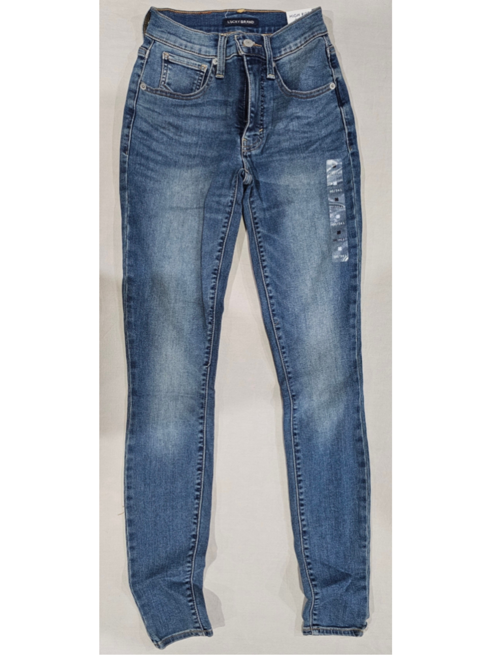 Women's Lucky Brand Bridgette High Rise Skinny Jeans Blue Size 00